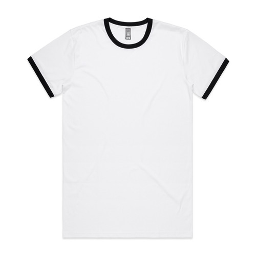 WHITE/BLACK staple-ringer-tee-white/black